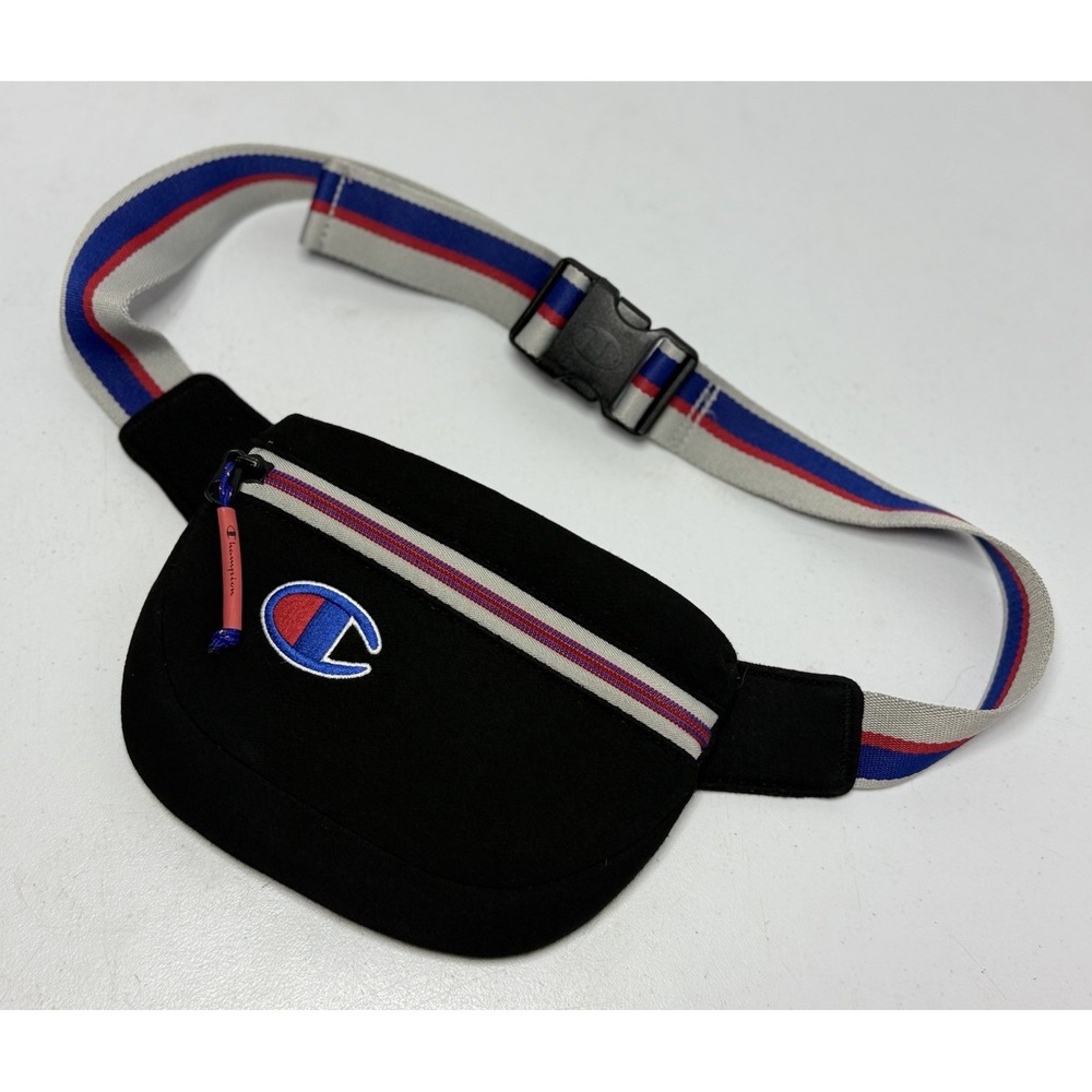 Champion Waistbag Black Fanny‎ Pack Unisex Travel Gym Streetwear Crossbody Bag